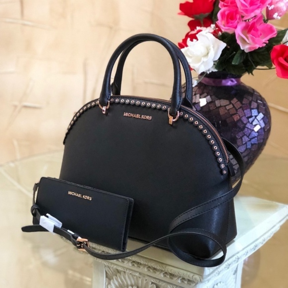 Michael kors Emmy Large dome satchel+Wallet Set - Picture 3 of 7